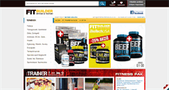 Desktop Screenshot of fitbuilder.hu